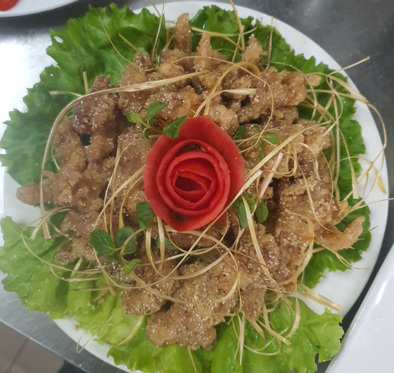 Chân gà rang muối