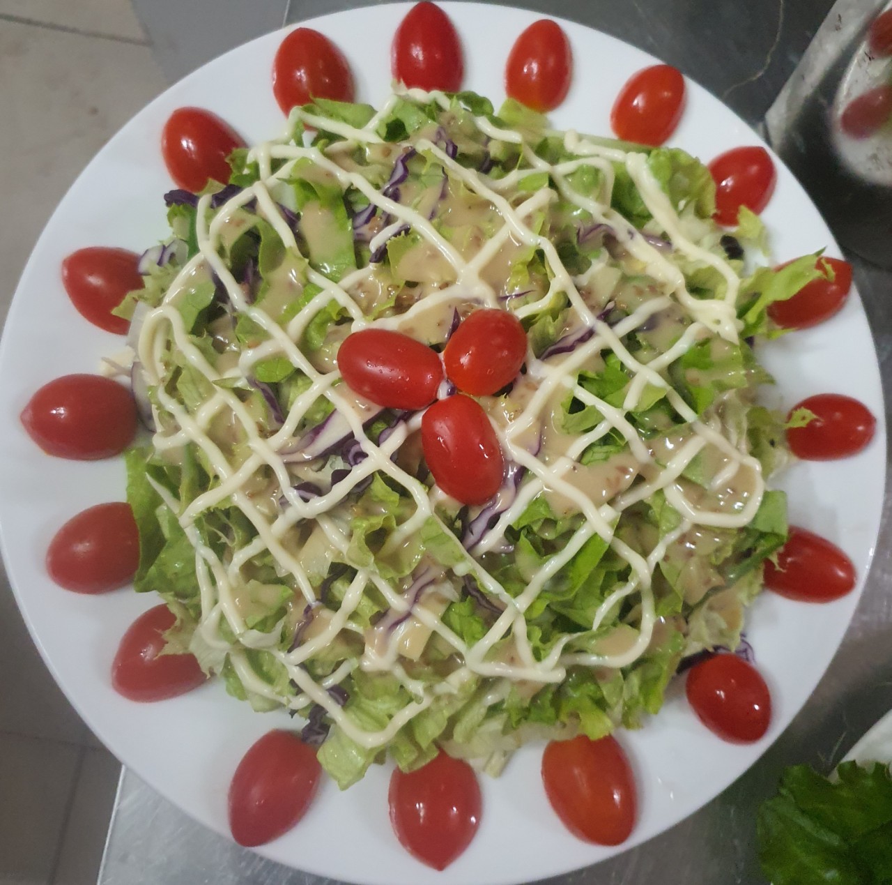 Salad rau trộn